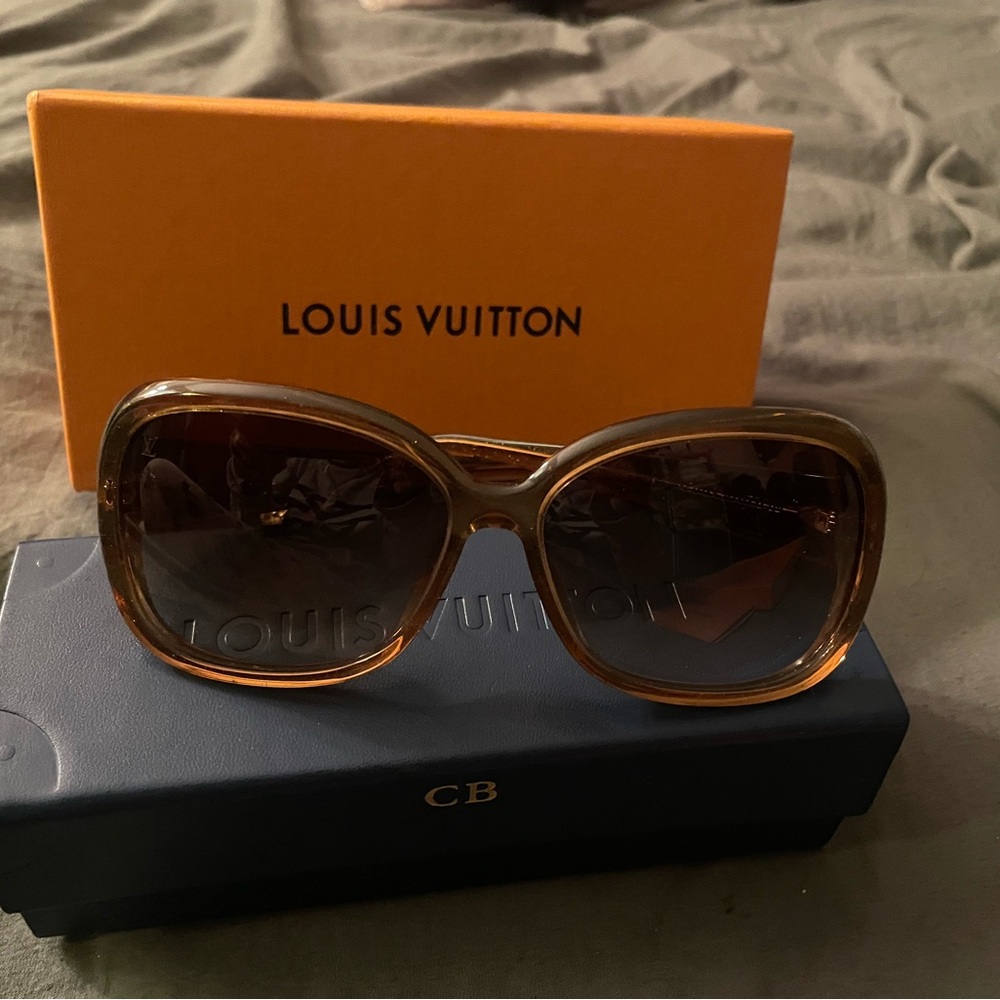 Authentic LV Acetate Obsession Sunglasses GM in Brown
